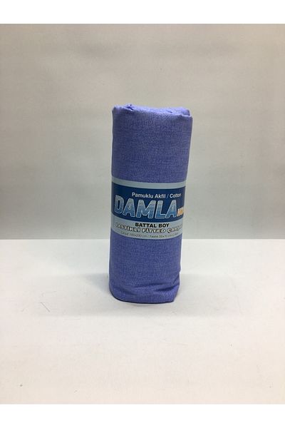 Çalışkan Çeyiz Evi Cearşaf de pat elastic simplu din bumbac simplu şi faţă de pernă 2 buc