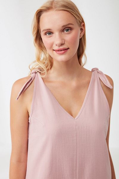Penyemood 100% Cotton Wafer Jumpsuit