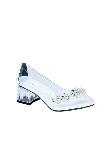 TRENDYSHOES Trendyshose 03744 Pantofi damă Toc 5 Cm Piatra Transparenta