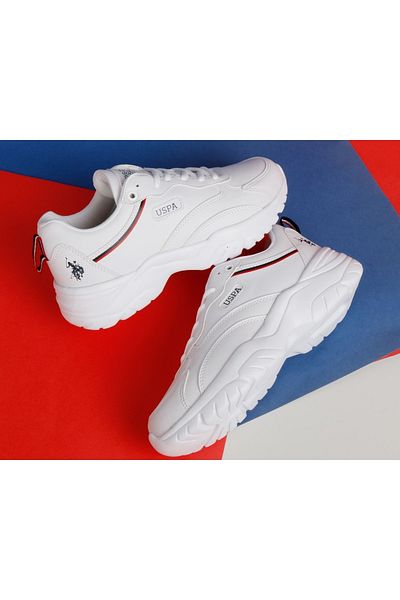 U.S. Polo Assn. Tracey Wmn 2fx White Women's Casual Shoes 101081922 White