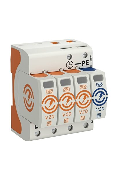 OBO BETTERMAN Parafudr V20, 3 Kutuplu + Npe, 280 V
