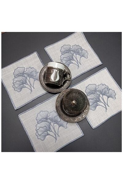 Afilva منديل تقديم نسائي فضي