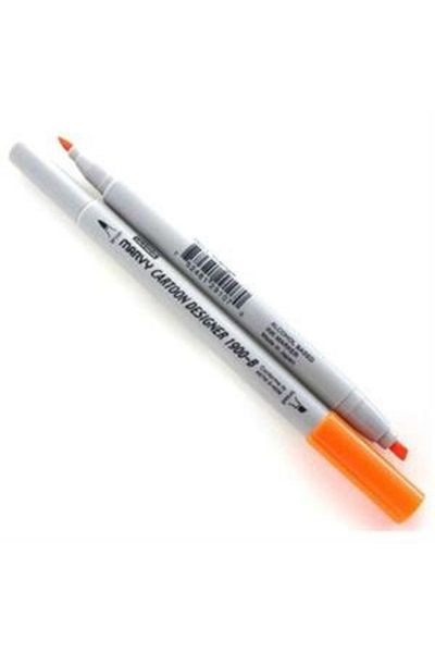 ADEL OYUNCAK Marvy 1900b-s/7 Orange Graphic Marker Pen