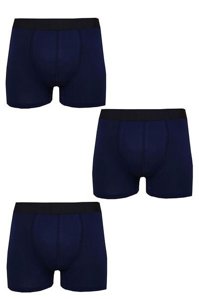 Hepsine Rakip Ανδρικά εσώρουχα 3 τεμαχίων Lycra Modal Boxer Απλό βαμβακερό εσώρουχο υψηλής ποιότητας