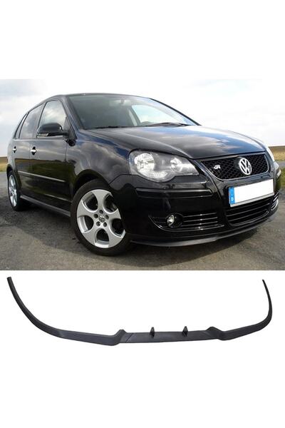 MKG Vw Polo 9n Ön Lip Mat Siyah Ön Tampon Lip