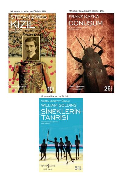 TÜRKİYE İŞ BANKASI KÜLTÜR YAYINLARI Çok Okunan Modern Klasikler: Kızıl, Dönüş...