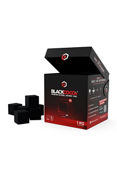 BLACKCOCO's Black Cocos 26mm Nargile Kömürü