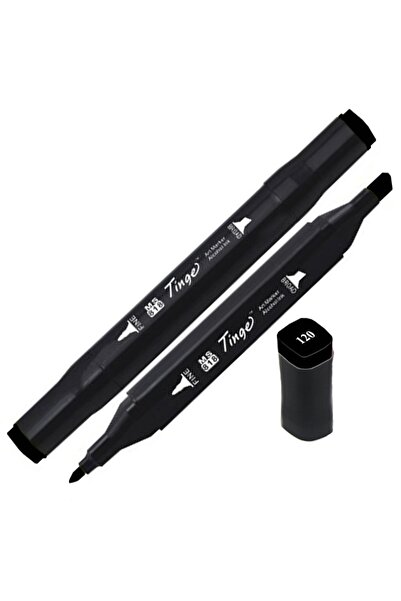 Genel Markalar Twin Çift Uçlu Marker Kalemi 120 Black