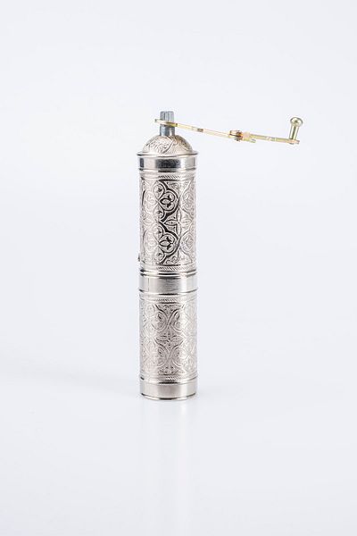 DMT COPPER HOME Gaziantep Authentic Coffee Grinder Spice Mill Load:22cm Width:4,5cm Weight:475gr