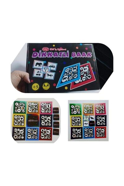 Fatih Elif Work Careful Baak (Look Look) Educational Toy