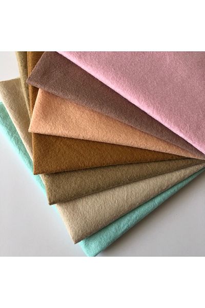 Yumuşakkeçe Thin Soft Felt 50*50 Cm 7 Different Colors
