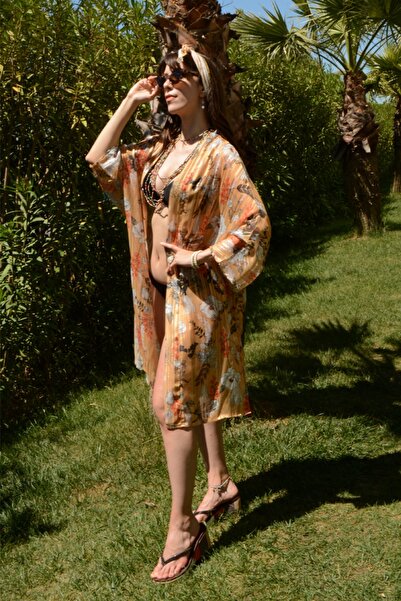 Tedz Collection Goldenrod Ikili Kimono Set
