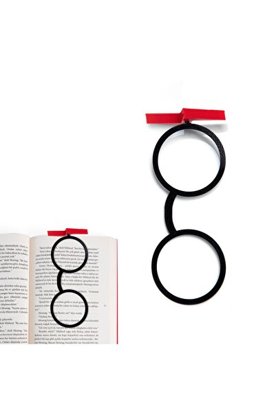 BCOVERART 3d Ayraç Harry Potter Gözlük Kırmızı Siyah