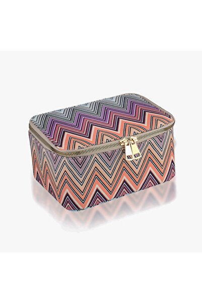 VIVION Зигзаг чанта за грим Чанта за грим