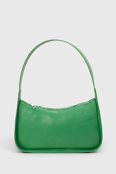 Housebags Γυναικεία πράσινη τσάντα μπαγκέτα 214