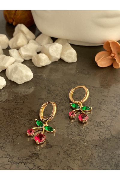 Jenny Daphne Steel Invoiced Earrings, Guaranteed to Not Fade Color