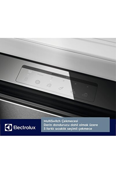 Electrolux Llı9vf54x0 4 Kapılı 681 lt Gardırop Tipi Su Ve Buz Pınarlı Wi-fi Buzdolabı