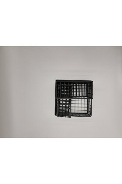 GO DEKOR Square 3-Piece Metal Multi-Purpose Cute Bread Baskets - Black