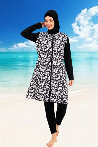 Good Miss Tesettür Haşema-Hijab Swimsuit 1800-14