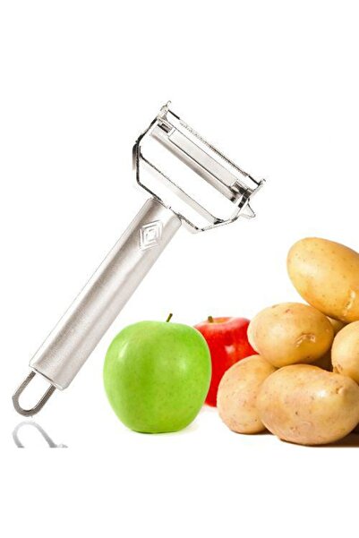 FırsatYeri Elma Havuç Kabak Soyma Bıçağı Jülyen Kabuk Soyucu Ergonomik Tasarı...