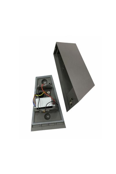 Cata Ct-7063 Malta Sıva Üstü Dış Mekan Modern Led Aydınlatma (GÜN İŞIĞI)siyah Kasa