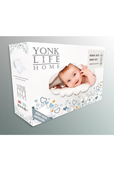 Genel Markalar Bebek Yorganı Ve Yastık Seti - 100x150 cm %100 Silikonize Elya...