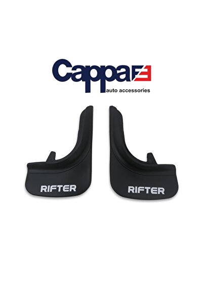 Cappafe Peugeot Rifter Paçalık Tozluk Çamurluk Seti 2 Parça Rıfter Yazılı Mat...