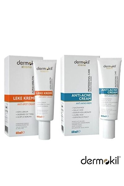 Dermokil Antı Spot Leke Kremi 60 Ml & Antı Akne Krem 60 Ml
