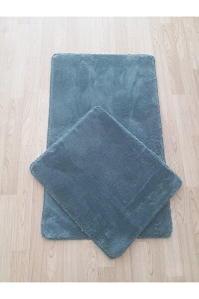 Sarar 2'li Xl Boy Banyo Takımı Petrol Mavisi (80x120)(60x80)