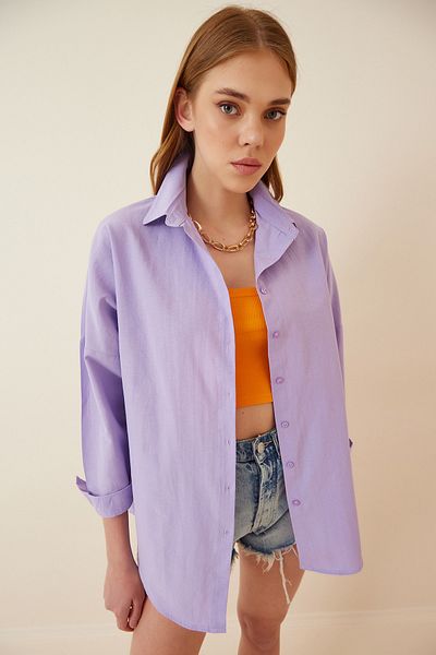 Happiness İstanbul Shirt - Pink - Oversize