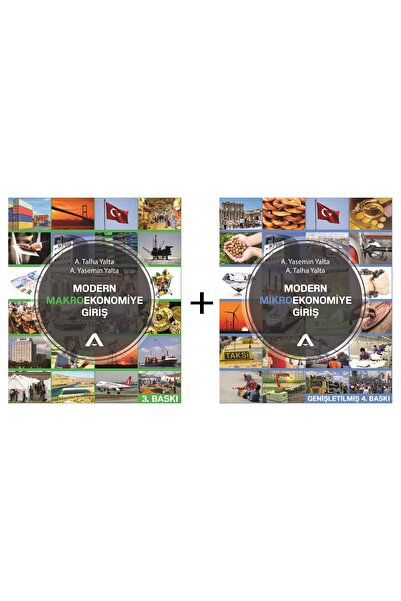 Adres Yayınları Modern Ekonomiye Giriş Seti (2 KİTAP) - Modern Mikroekonomiye...