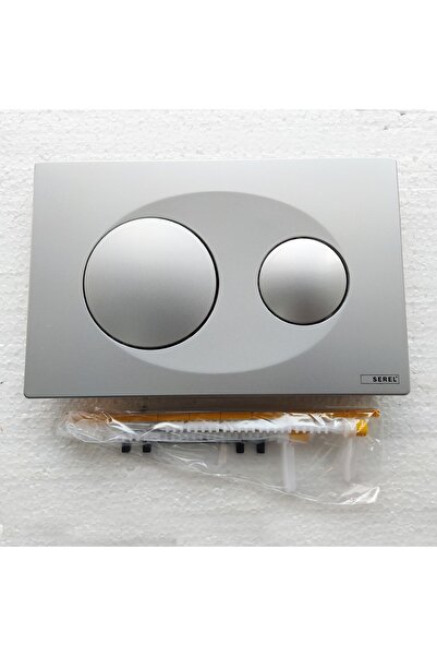 Serel Gömme Rezervuar Kumanda Paneli ( Mat Krom ) - P400180