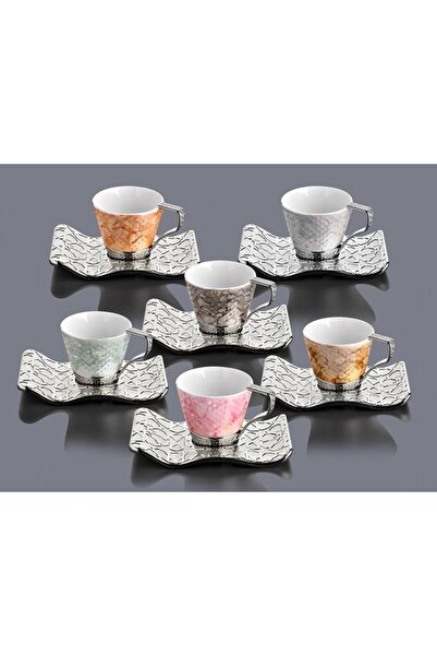 BUSEM Mix Coffee Seljuk Set - Silver