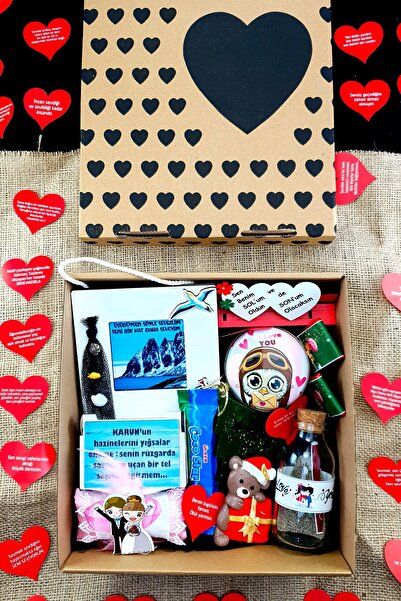 HediyeKombini Romantik 2022 Kraft Hediye Yeni Yıl Hediyelik Sevgiliye Hediye ...
