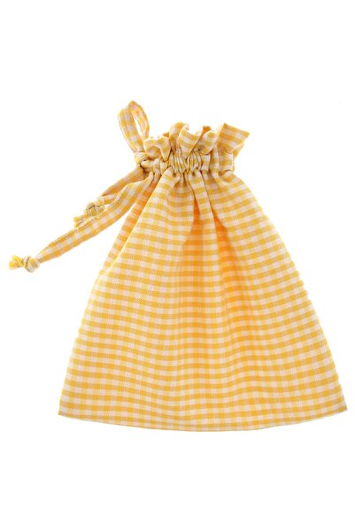 Sumicorn Design حقيبة قماش صديقة للبيئة من القماش القطني الأصفر، حقيبة تنظيم ...