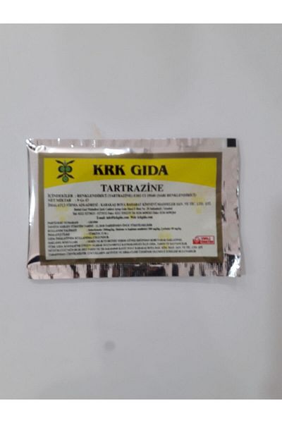 Krk Gıda 1 Piece Krk Yellow Food Dye - 9 Gr