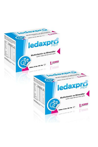 LedaPharma Ledaxpro Men's 30-Piece Sachet X2 Set