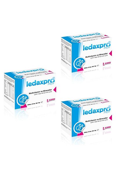 LedaPharma Ledaxpro Men - 30 Sachets X3 Pieces