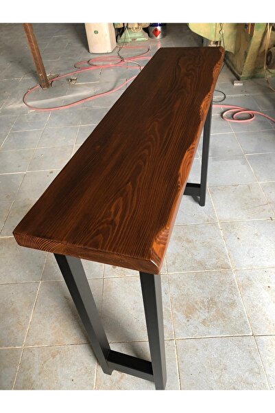 Bintaş Mobilya Kütük Ağaç Bar Masa Modeli