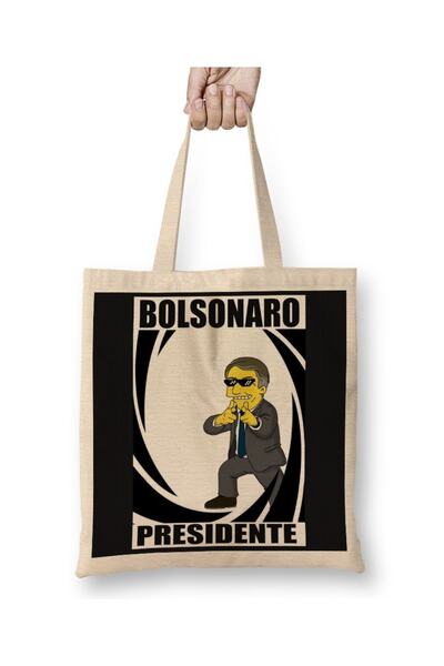 Baskı Dükkanı Bolsonaro predsednik Bez Torba Dugo Sa ručkom