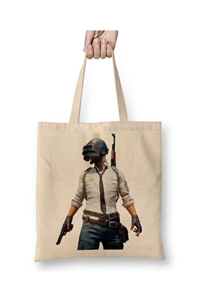 Baskı Dükkanı Playerunknown's Battlegrounds PUBG Tkanina Torba Duga Sa ručkom