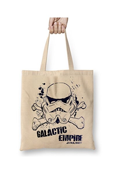 Baskı Dükkanı Star Wars Galaktičko Carstvo Tkanina Torba Duga Sa ručkom