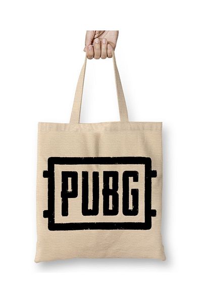 Baskı Dükkanı Υφασμάτινη τσάντα Serie Pubg Escudo με μακριά λαβή