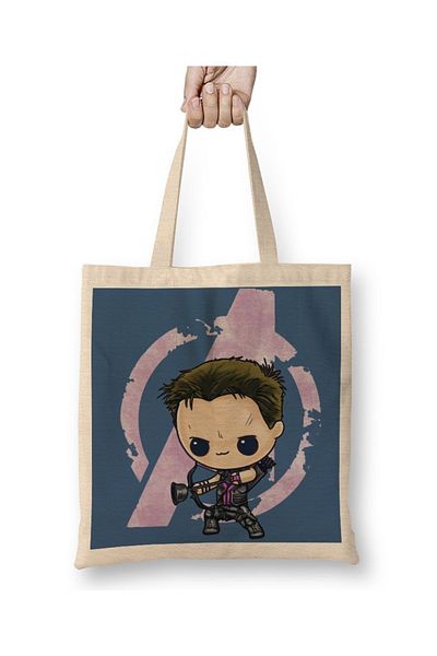 Baskı Dükkanı Avengers Kpoficial υφασμάτινη τσάντα με μακριά λαβή