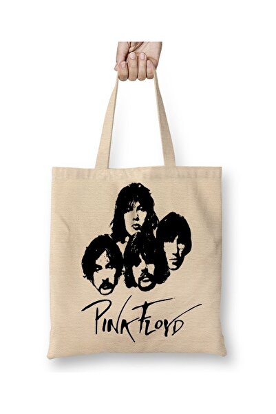 Baskı Dükkanı Pink Floyd tkanina Torba duga Sa ručkom