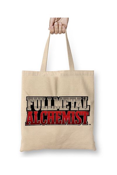 Baskı Dükkanı Υφασμάτινη τσάντα Fullmetal Alchemist με μακριά λαβή