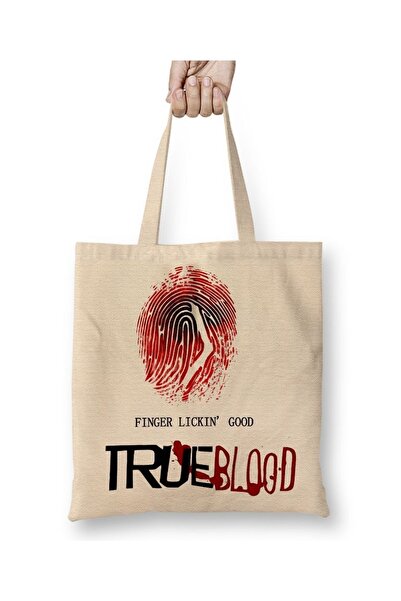 Baskı Dükkanı Tkanina True Blood Torba duga Sa ručkom