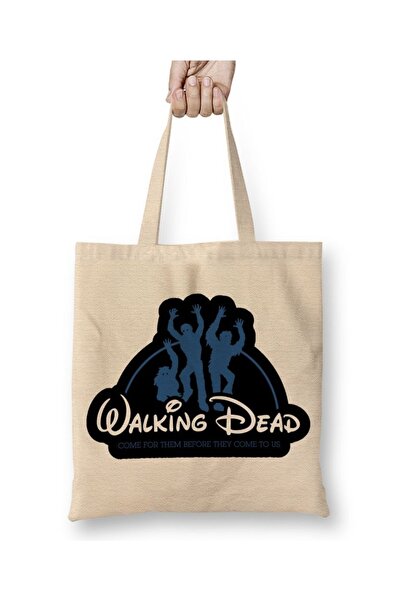 Baskı Dükkanı Tkanina Walking Dead Torba duga Sa ručkom