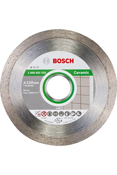 Bosch Standard For Ceramic 110 Mm Elmas Kesici Disk - 2608602535