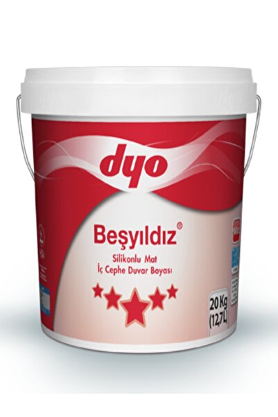Dyo Beşyıldız Silikonlu Mat Iç Cephe Duvar Boyası